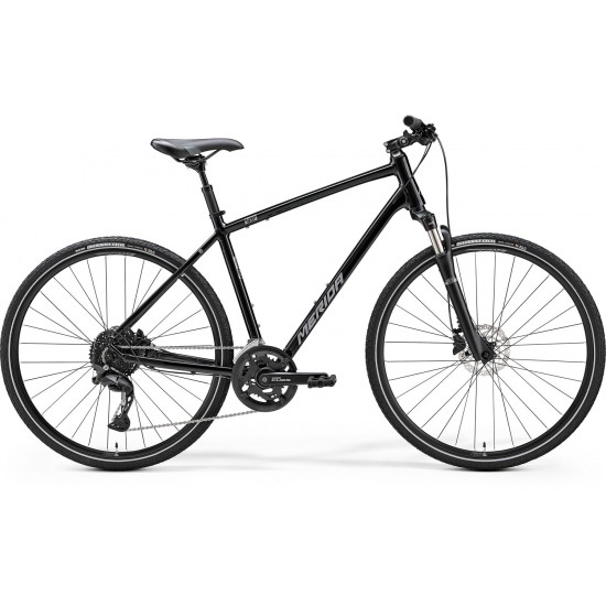 MERIDA CROSSWAY 300 LUCIOS NEGRU (ARGINTIU)