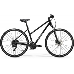 MERIDA CROSSWAY 100 III2 NŐI-S FÉNYES FEKETE (EZÜST) /24/ MERIDA CROSSWAY 100 III2 NŐI-S FÉNYES FEKETE (EZÜST) /24/