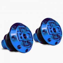 Dopuri de ghidon Muc-Off Disco Bar End Plugs Albastru Dopuri de ghidon Muc-Off Disco Bar End Plugs Albastru