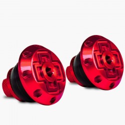 Dopuri de ghidon Muc-Off Disco Bar End Plugs Rosu Dopuri de ghidon Muc-Off Disco Bar End Plugs Rosu
