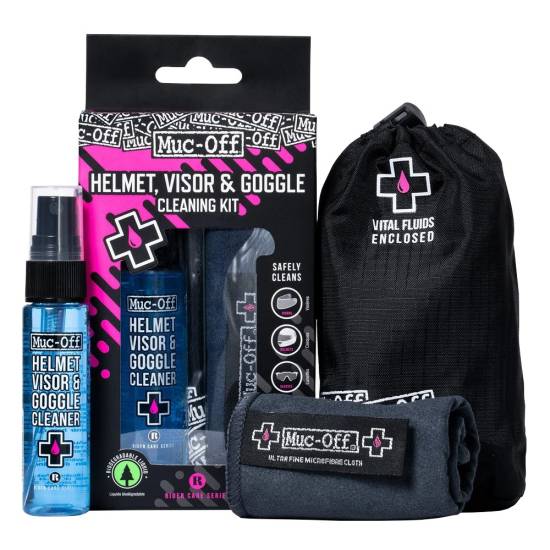 Kit Muc-Off pentru curatare ochelari vizor si lentile Kit Muc-Off pentru curatare ochelari vizor si lentile