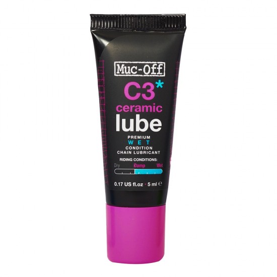 Lubrifiant Muc-Off C3 Ceramic Wet Lube Sample 5ml Lubrifiant Muc-Off C3 Ceramic Wet Lube Sample 5ml
