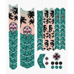 Set stickere protectie cadru Muc-Off Frame Protection Kit E-MTB Day of the shred