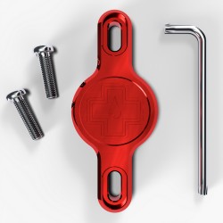 Suport Apple AirTag pentru cadru Muc-Off Secure Tag Holder V2 Rosu Suport Apple AirTag pentru cadru Muc-Off Secure Tag Holder V2 Rosu