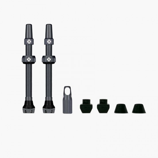 Valve tubeless Muc-Off Tubeless Valves V2 44mm Gri Valve tubeless Muc-Off Tubeless Valves V2 44mm Gri