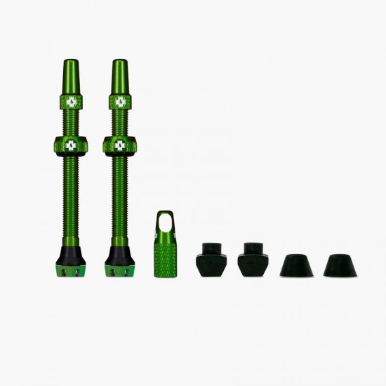 Valve tubeless Muc-Off Tubeless Valves V2 44mm Verde Valve tubeless Muc-Off Tubeless Valves V2 44mm Verde