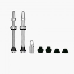 Valve tubeless Muc-Off Tubeless Valves V2 60mm Argintiu Valve tubeless Muc-Off Tubeless Valves V2 60mm Argintiu