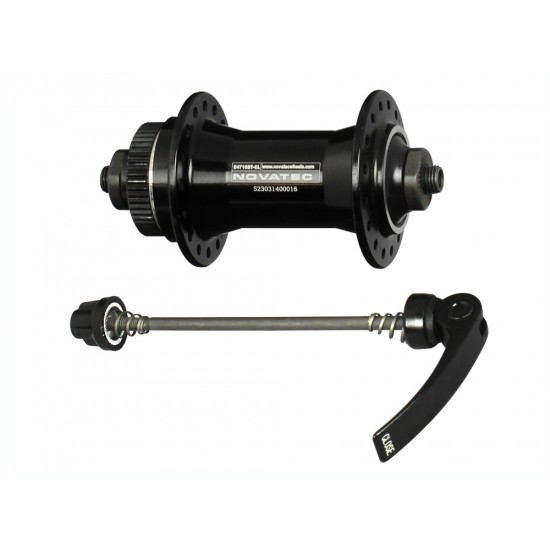 Butuc Fata NOVATEC D471SBT-CL centerlock Negru, 32H Butuc Fata NOVATEC D471SBT-CL centerlock Negru, 32H