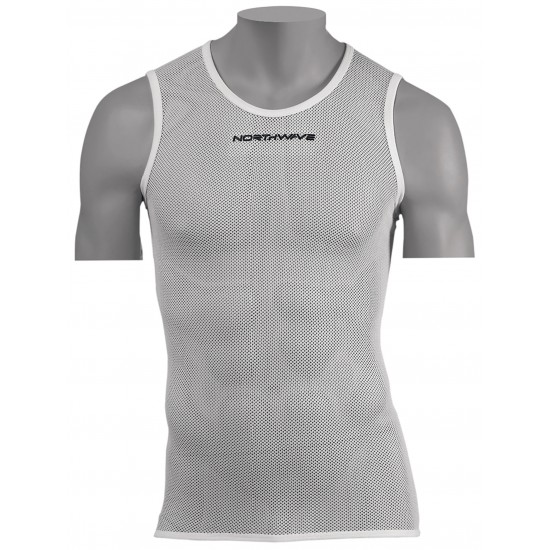 Tricou NORTHWAVE LIGHT fără mâneci alb M Tricou NORTHWAVE LIGHT fără mâneci alb M
