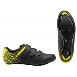 Cipő NORTHWAVE ROAD CORE 2 41,5 fekete/fluo sárga Cipő NORTHWAVE ROAD CORE 2 41,5 fekete/fluo sárga