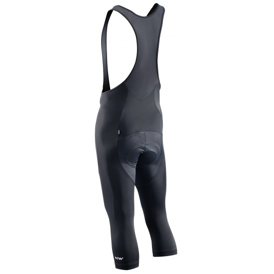 Pantaloni NORTHWAVE ACTIVE treisfert cu bretele negru