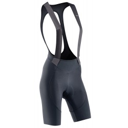 Pantaloni NORTHWAVE FAST WMN damă scurt cu bretele negru