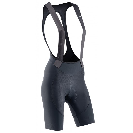 Pantaloni NORTHWAVE FAST WMN damă scurt cu bretele negru Pantaloni NORTHWAVE FAST WMN damă scurt cu bretele negru