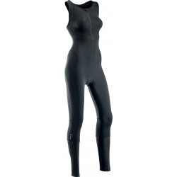Pantaloni NORTHWAVE iarnă FAST WMN POLAR MS, damă, lung, bretele negru