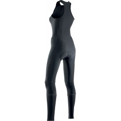 Pantaloni NORTHWAVE iarnă FAST WMN POLAR MS, damă, lung, bretele negru