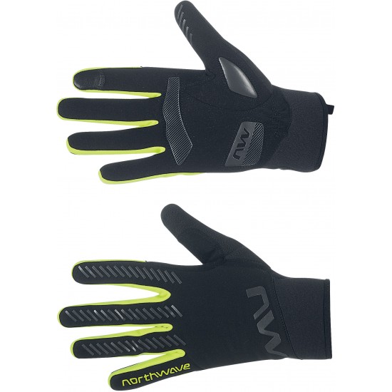 Kesztyű NORTHWAVE téli ACTIVE GEL XL hosszú, fekete/fluo sárga Kesztyű NORTHWAVE téli ACTIVE GEL XL hosszú, fekete/fluo sárga