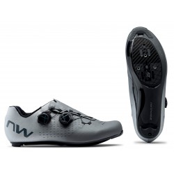 Pantofi NORTHWAVE ROAD EXTREME GT 3 gri/argintiu Pantofi NORTHWAVE ROAD EXTREME GT 3 gri/argintiu