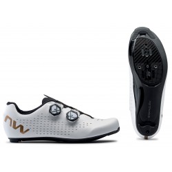 Cipő NORTHWAVE ROAD REVOLUTION 3 44 fehér/bronz Cipő NORTHWAVE ROAD REVOLUTION 3 44 fehér/bronz