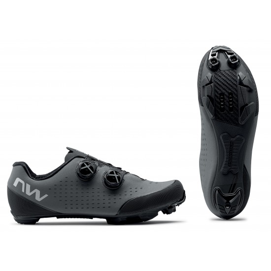 Cipő NORTHWAVE MTB REBEL 3 44,5 szürke Cipő NORTHWAVE MTB REBEL 3 44,5 szürke