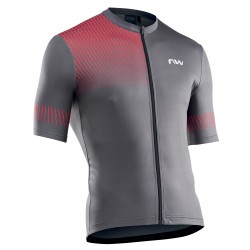 Mez NORTHWAVE ORIGIN RÖVID 3XL SÖTÉTSZÜRKE/PIROS