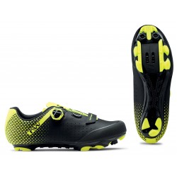 Cipő NORTHWAVE MTB ORIGIN PLUS 2 48 fekete/fluo sárga Cipő NORTHWAVE MTB ORIGIN PLUS 2 48 fekete/fluo sárga