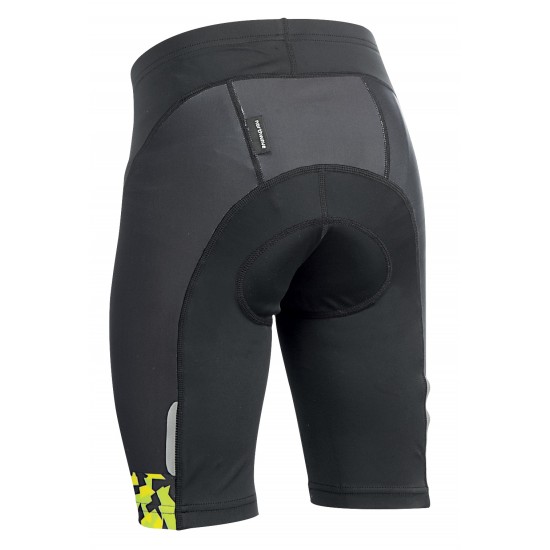 NADRÁG NORTHWAVE ORIGIN JUNIOR RÖVID XL (11-12 év) FEKETE/FLUO SÁRGA PANTALONI NORTHWAVE ORIGIN JUNIOR SCURT NEGRU/FLUO GALBEN
