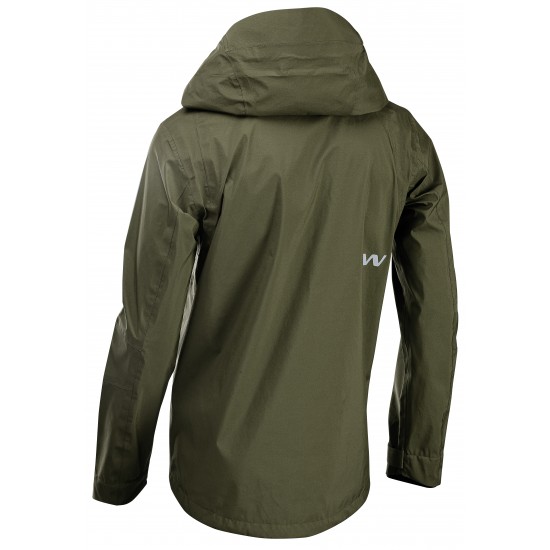 Jachetă NORTHWAVE NOWORRY HARDSHELL verde Jachetă NORTHWAVE NOWORRY HARDSHELL verde
