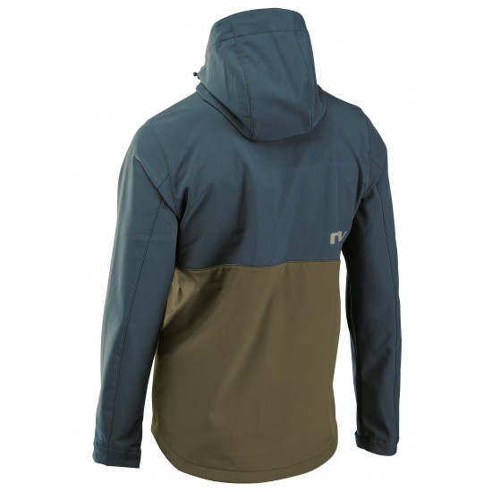 Dzseki NORTHWAVE EASY OUT SOFTSHELL kék/zöld Jachetă NORTHWAVE EASY OUT SOFTSHELL albastru/verde