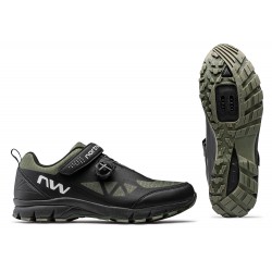 PANTOFI NORTHWAVE ALL TER. CORSAIR 42 NEGRU/VERDE PANTOFI NORTHWAVE ALL TER. CORSAIR 42 NEGRU/VERDE