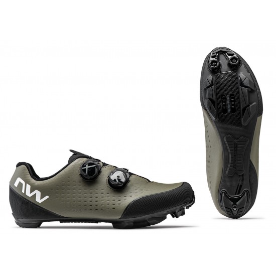 CIPŐ NORTHWAVE MTB REBEL 3 44,5 SÖTÉTZÖLD