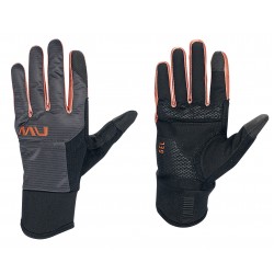 Kesztyű NORTHWAVE téli FAST GEL XL hosszú, fekete/fahéj Kesztyű NORTHWAVE téli FAST GEL XL hosszú, fekete/fahéj