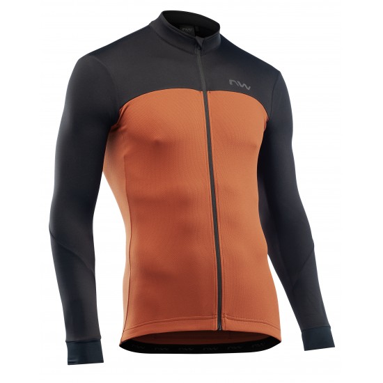 Mez NORTHWAVE FORCE 2 hosszú 3XL fekete/fahéj Mez NORTHWAVE FORCE 2 hosszú 3XL fekete/fahéj