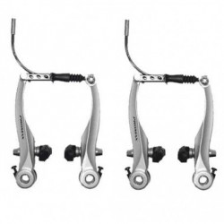 Set V-Brake Aluminiu Promax ( F+R ) Silver Set V-Brake Aluminiu Promax ( F+R ) Silver