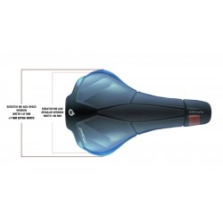 Șa PROLOGO SCRATCH-M5 AGX SPACE 147 TIROX HARD negru Șa PROLOGO SCRATCH-M5 AGX SPACE 147 TIROX HARD negru