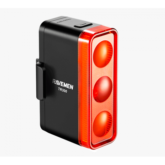 Stop RAVEMEN TR300 USB 300 lumeni - Black