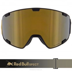 Ochelari ski si snowboard RED BULL SPECT PARK-009 , matt black, orange with gold mirror, CAT3 Ochelari ski si snowboard RED BULL SPECT PARK-009 , matt black, orange with gold mirror, CAT3