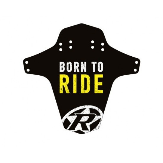 Aparatoare Reverse Born to Ride negru/alb/galben
