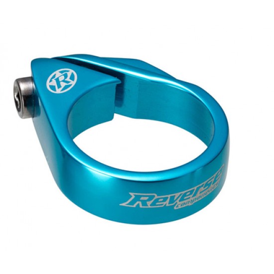Colier tija sa Reverse Bolt Clamp 34.9mm Albastru Deschis