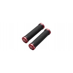 Mansoane Reverse R-Shock Lock On 130/29mm negru/rosu