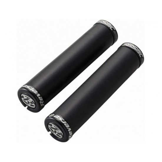 Mansoane silicon Reverse Seismic-Ergo O32mm Lock On 145mm Negru