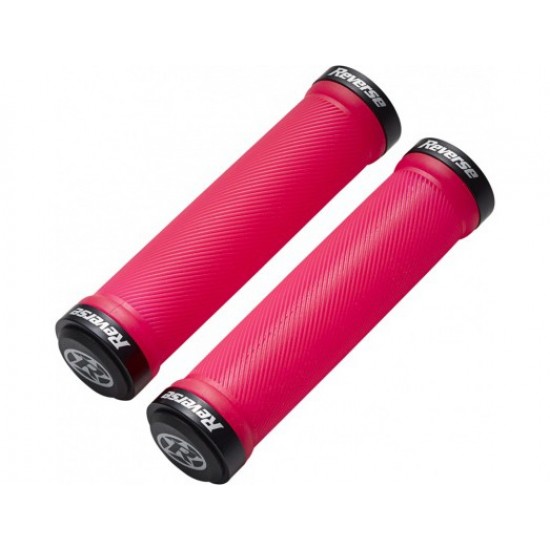 Mansoane Reverse Spin Lock-On 30 mm rosu/negru