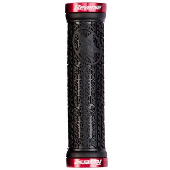 Mansoane Reverse Stamp Lock-On 135/30mm Negru/Rosu Mansoane Reverse Stamp Lock-On 135/30mm Negru/Rosu
