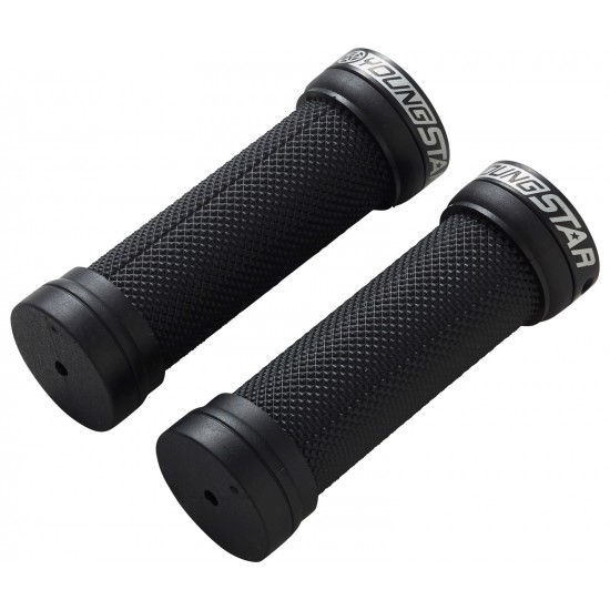 Mansoane Reverse Youngstar Lock-on 28x98mm negru/negru Mansoane Reverse Youngstar Lock-on 28x98mm negru/negru