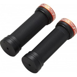 Mansoane Reverse Youngstar Lock-on 98/28mm negru/portocaliu Mansoane Reverse Youngstar Lock-on 98/28mm negru/portocaliu