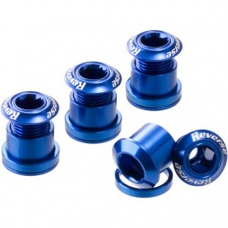 Set 4 suruburi angrenaj Reverse Chainring Bolt Albastre Set 4 suruburi angrenaj Reverse Chainring Bolt Albastre