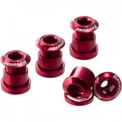 Set 4 suruburi angrenaj Reverse Chainring Bolt Rosii Set 4 suruburi angrenaj Reverse Chainring Bolt Rosii