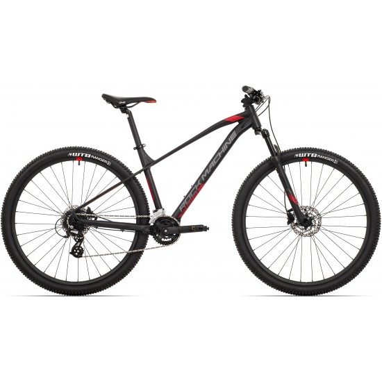 Bicicleta Rock Machine Manhattan 70-29/2 29 Negru/Gri/Rosu L-19 Bicicleta Rock Machine Manhattan 70-29 29 Matte Black/Grey/Red 19.0 - (L)
