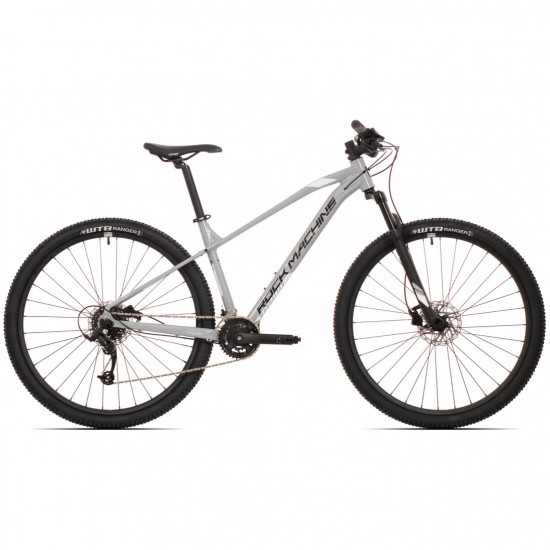 Bicicleta Rock Machine Manhattan 70-29/3 29 Gri/Negru/Alb L-19 Bicicleta Rock Machine Manhattan 70-29 29 Gloss Grey/Black/White 19.0 - (L)