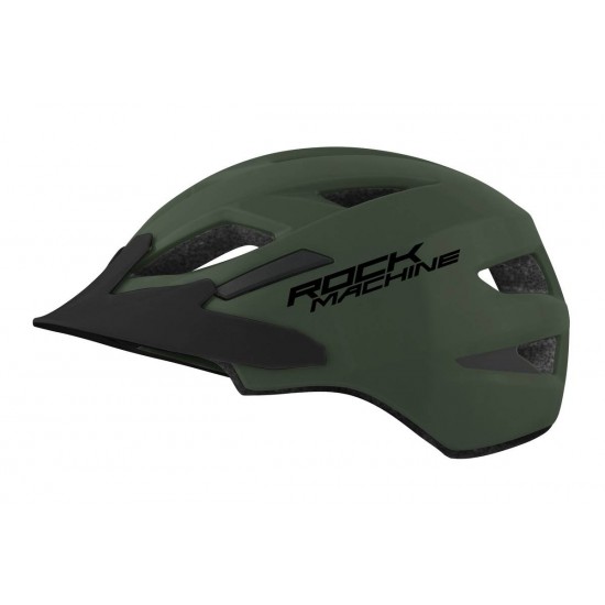 Casca copii Rock Machine F.L.Y. verde inchis XXS-XS (47-52 cm) Casca copii Rock Machine FLY verde inchis XXS-XS (47-52 cm)