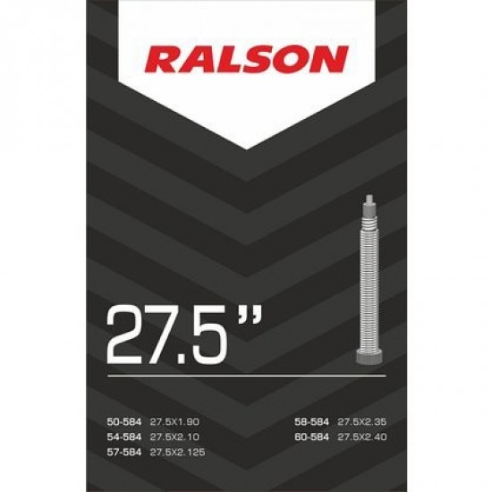 Camera Ralson R-6205 27.5x1.90-2.35 (50-60/585) FV Camera Ralson R-6205 27.5x1.90-2.35 (50-60/585) FV